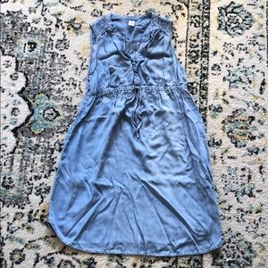 H&M Mama Chambray Maternity Dress